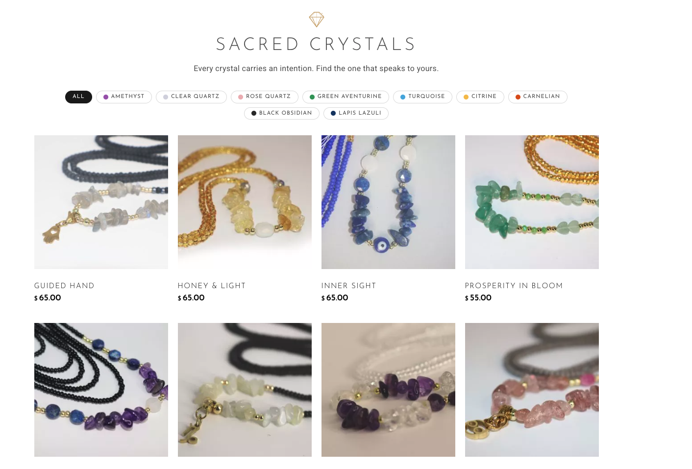 LoveAmethystRose.com screenshot 1