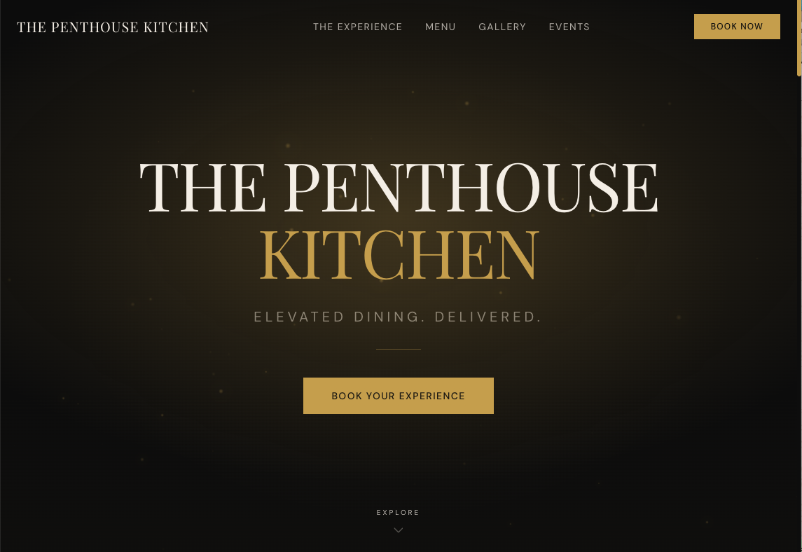 ThePenthouseKitchen.com screenshot 1